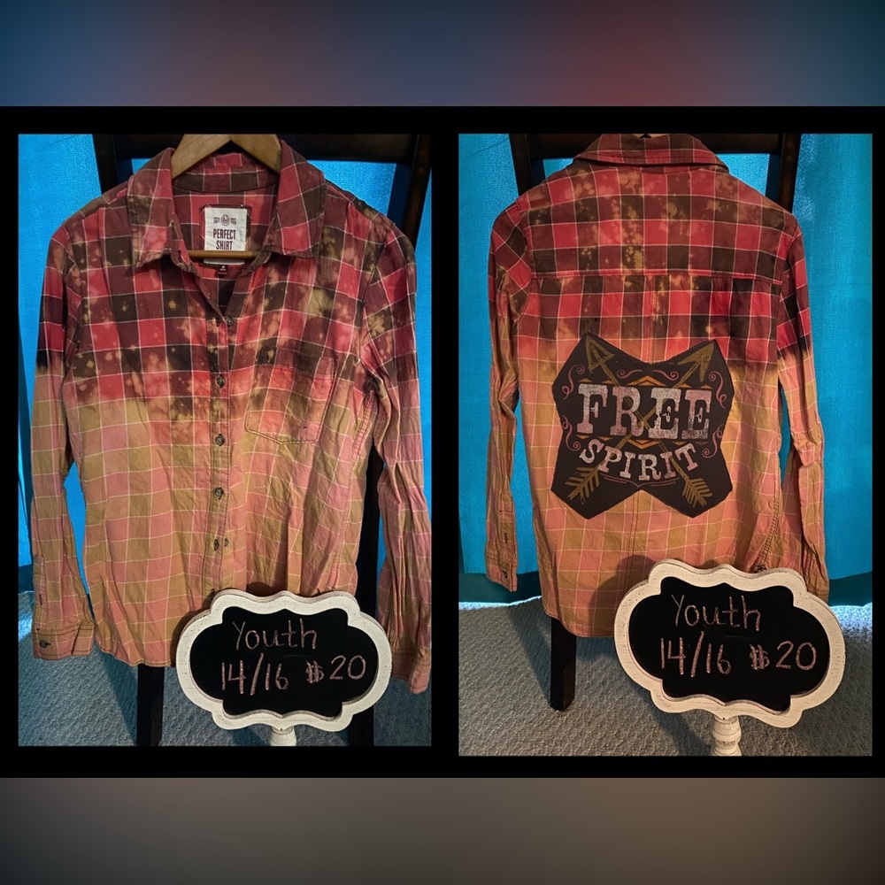 Bleached flannel